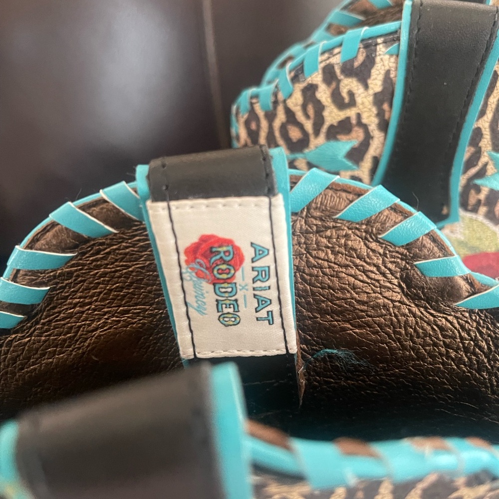 NEW Ariat Frontier Rodeo Quincy Western Boot RARE - Picture 7 of 14